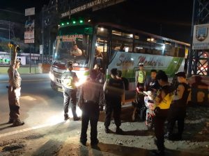 Polres Rembang Gelar Razia Kendaraan , Begini Hasilnya