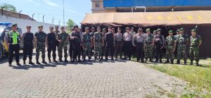 Pagi-Pagi TNI-POLRI Di Rembang Patroli Keliling