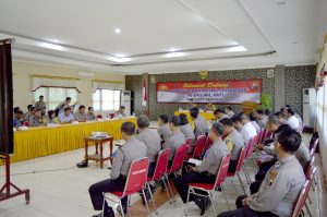 Polres Rembang Menerima Tim Supervisi Operasi Ketupat Candi 2019 dari Polda Jateng