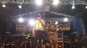 Pasukan Joged Dangdut di Rembang Dijaga Ketat Polisi
