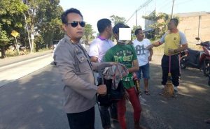 Penyekatan Jalur Pantura Rembang Dilanjutkan, Polisi Temukan Celurit