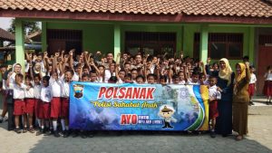 Polisi Sahabat Anak, Satlantas Polres Rembang Kunjungi SD Negeri 2 Sumberjo