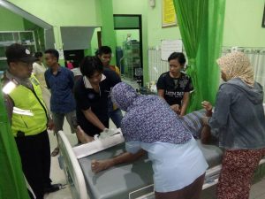 Motor Tabrak Pejalan Kaki di Sulang Rembang, Pejalan Kaki luka-Luka