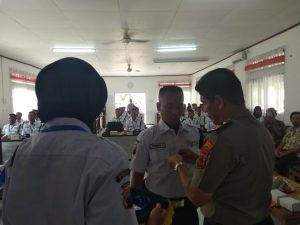 Penutupan Latihan Dasar Satpam Gada Pratama di Polres Rembang
