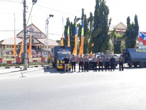 Jelang Pelantikan DPRD, Polres Rembang Antisipasi Aksi Demo