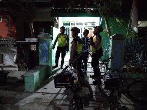 Sat Sabhara Polres Rembang Patroli Sepeda Sambangi Objek Vital
