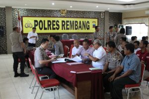 Jelang Sertijab Kapolres Itwasda Polda Jateng Laksanakan Verifikasi di Polres Rembang