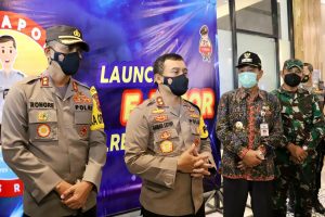 Kapolda Jateng Kunjungi Rembang, Beri Arahan dan Launching E-Lapor