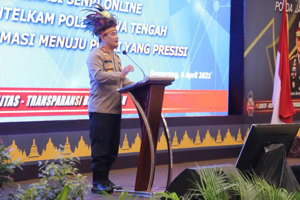 Kapolda Jateng Launching Aplikasi Senpi Online, Pemilik Senpi Wajib Download