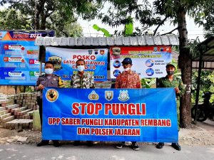 Polsek Kragan Rembang Aktif Sosialisakan Satgas Saber Pungli