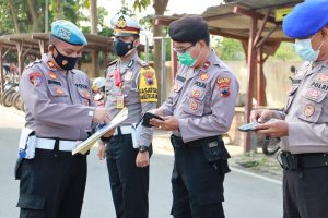 Tingkatkan Disiplin Anggota, Sie Propam Polres Rembang Laksanakan Gaktiblin Mendadak