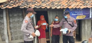 PPKM di Perpanjang, Polsek Kaliori gencar Woro-woro Prokes