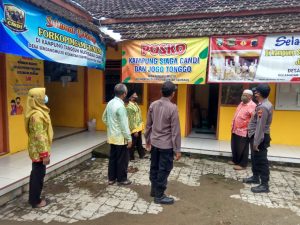 Polsek Gunem Rembang Laksanakan Monitoring Posko PPKM Level 3 Desa Sendangmulyo