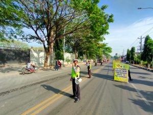 PPKM Diperpanjang, Polres Rembang giatkan Penyekatan di Akses masuk Kota
