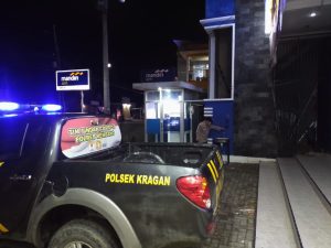 Antisipasi Pembobolan ATM, Polsek Kragan Rembang gelar Patroli BLP Dini hari