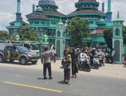Kapolsek Kragan Rembang Perintahkan Anggotanya Melaksanakan Pengamanan Saat Pelaksanaan Sholat Jum’at