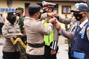 Kapolres Rembang Pimpin Apel Gelar Pasukan Ops Keselamatan Candi 2022
