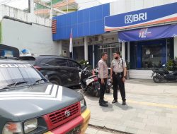 Patroli BLP Siang Polsek Lasem sasar Perbankan dan Himbau Satpam Aktif Pantau Keamanan