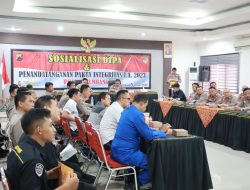Polres Rembang Gelar Sosialisasi Alokasi DIPA dan Penandatanganan Pakta Integritas