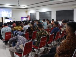 Polres Rembang Turut Gelar Nobar Pagelaran Wayang Orang yang Diperankan Kapolri & Panglima TNI