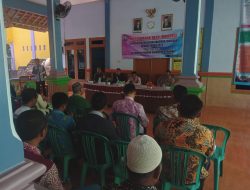 Kapolsek & Danramil Pancur Hadiri Musyawarah Desa Penetapan APBDes