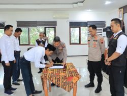 Kapolres Rembang Lantik & Kukuhkan Kelompok Sadar Kamtibmas (Pokdarkamtibmas) 