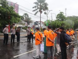 Sat Binmas & Satlantas Polres Rembang Binluh Anggota Senkom 