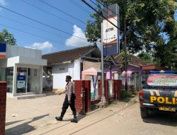 Polsek Sale Patroli BLP Siang Sambangi Perbankan