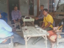 Anggota Polsek Bulu Patroli Tatap Muka Dengan Warga, Himbau & Pantau Kamtibmas Wilayah