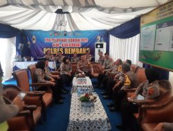 Polres Rembang Terima Tim Supervisi Ops Ketupat Candi 2023 dari Roops Polda Jateng