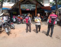 Ramadhan Hampir Usai, Sat Samapta Polres Rembang Patroli Pusat Keramaian
