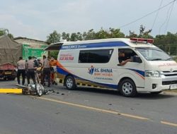 Pasangan Suami Istri MD saat Laka Lantas Di Depan RS, Begini Konfirmasi Kanit Gakkum Satlantas Polres Rembang