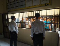 Sat Tahti Polres Rembang Rutin Cek Keadaan Tahanan Baik Kesehatan & Barang Bawaan Tahanan