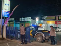 Blue Light Patrol Dinihari Polsek Kragan Sasar Perbankan Antisipasi Kejahatan Jam Rawan