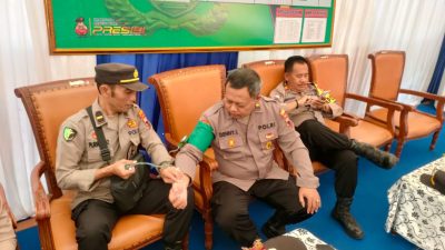 Si Dokkes Polres Rembang Berikan Pelayanan Kesehatan Bagi Anggota Pengamanan Ops Ketupat Candi 2023