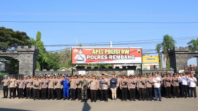 Launching Progam Polisi RW, Polres Rembang terjunkan 293 personel