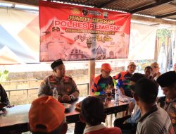 Kapolres Rembang Gelar Jum’at Curhat Himbau Masyarakat Jaga Kondusifitas Jelang Pemilu 2024