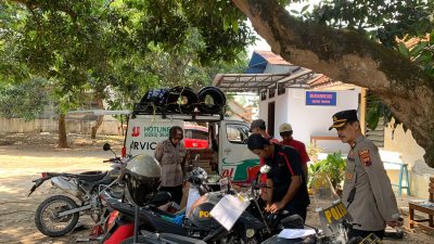 Bag Log Polres Rembang Lakukan Harwat Kendaraan Dinas Milik Polsek Jajaran