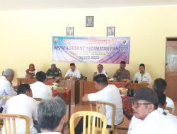 Kapolsek Pancur Hadiri Rapat Koordinasi Kepala Desa Se Kecamatan Pancur