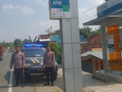 Rawan Pembobolan, BLP Siang Polsek Bulu Patroli Mesin ATM