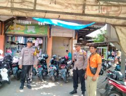 Patroli Blusukan, Kapolsek Rembang Kota Sambang Juru Parkir Pasar