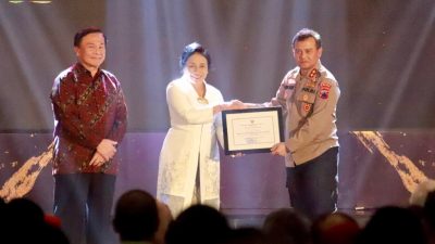Komitmen Pada Perlindungan Terhadap Anak, Polda Jateng Raih Penghargaan Menteri PPPA bersama beberapa Polda Lain
