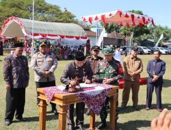 Kapolres Rembang Hadiri Pembukaan TMMD Sengkuyung Tahap II TA. 2023 di Lapangan Pallapa Pamotan