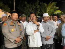 Kapolres Rembang bersama Gus Baha’ Takziah ke Kediaman Almarhum KH. Achmad Su’ad Lasem