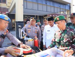 Polres Rembang Gelar Apel Gelar Pasukan Satgas Penanganan Karhutla Kabupaten Rembang