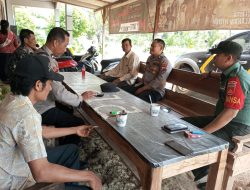Kompak TNI-Polri Di Bulu Patroli Bersama Sambangi Warga Masyarakat