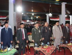 Kapolres Rembang Menghadiri Acara Resepsi Kenegaraan HUT RI 78 di Pendopo Museum Kartini