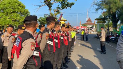 Polres Rembang Siapkan Personil Pengamanan Kirab Budaya Karnaval HUT RI 78