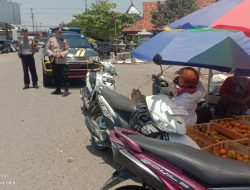 BLP Siang Polsek Lasem Jadikan Obvit Pasar Induk Sebagai Sasaran Patroli