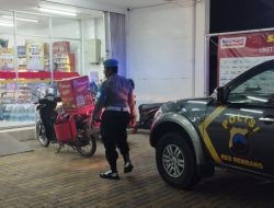 Buka 24 Jam, Alfamart di Sulang Jadi Sasaran BLP Dinihari Oleh Polsek Sulang